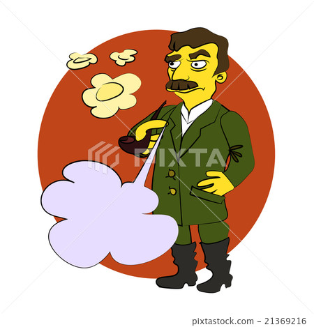 Comic cartoon Stalin Comic cartoon Stalin 21369216