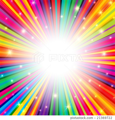 Colorful Rays Psychedelic Background Colorful Rays Psychedelic Background 21369722