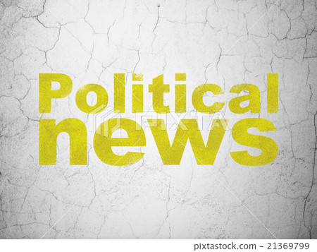 News concept: Political News on wall background News concept: Political News on wall background 21369799