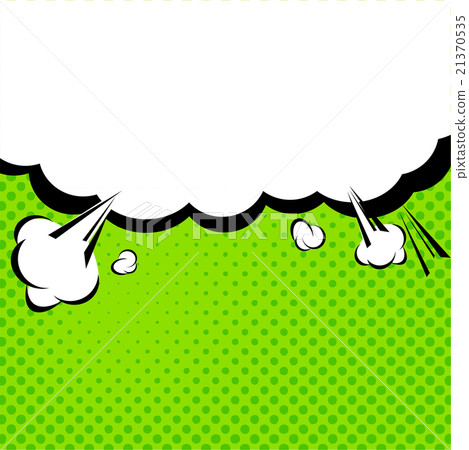 Speech Bubble Pop-Art Style 21370535