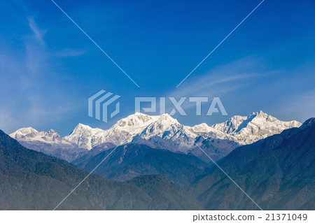 Kangchenjunga mountain view 21371049
