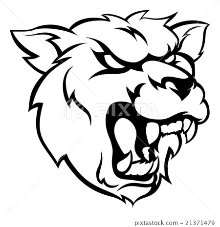 Bear Grizzly Mean Animal Mascot 21371479