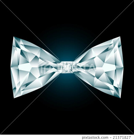 diamond bow tie on black background diamond bow tie on black background 21371827