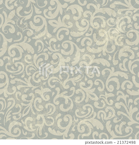Seamless Vintage Floral Pattern. Grunge 21372498
