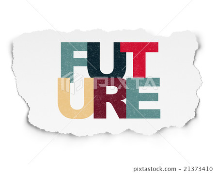 Future on Torn Paper background Future on Torn Paper background 21373410