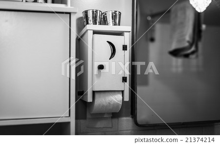 Even in the bathroom, paperwork is never done. Even in the bathroom, paperwork is never done. 21374214