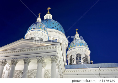 night view of the Troitsky Cathedral night view of the Troitsky Cathedral 21376589