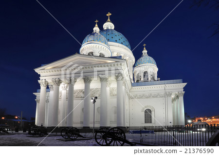 night view of the Troitsky Cathedral night view of the Troitsky Cathedral 21376590
