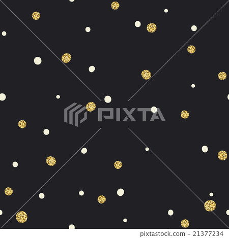 Abstract Seamless Pattern on Black Background 21377234