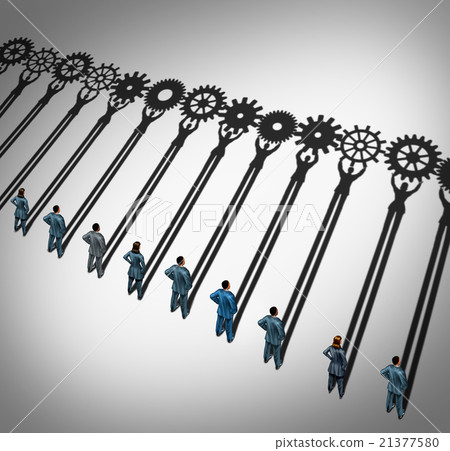 Businesspeople Teamwork 21377580