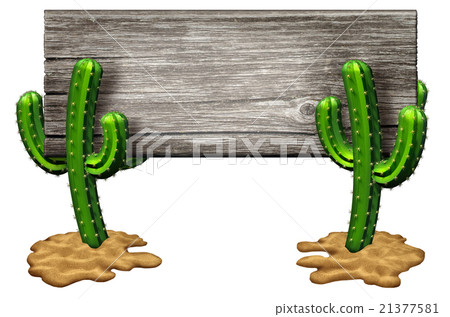 Cactus Sign 21377581
