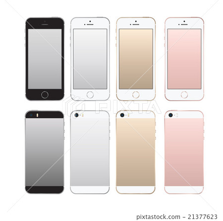 Realistic smartphone iPhone SE style mockup. Realistic smartphone iPhone SE style mockup. 21377623