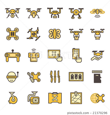 Drone Icons 21378296