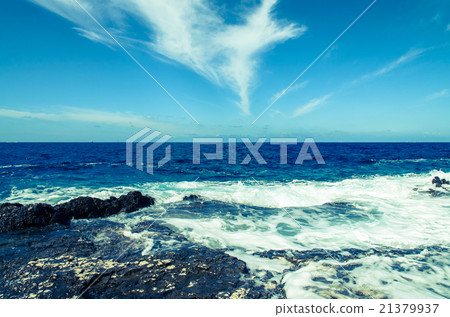 blue ocean horizon blue ocean horizon 21379937
