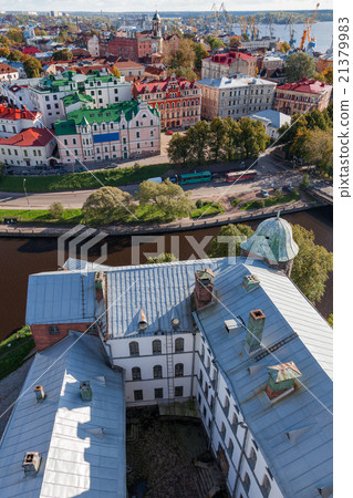 Vyborg (Viipuri), panorama view. Russia. Vyborg (Viipuri), panorama view. Russia. 21379983