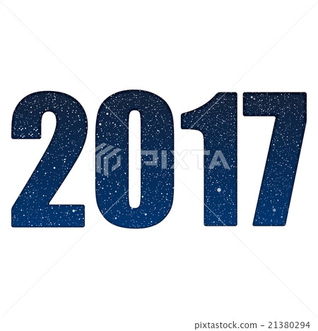2017 in the style of the sky. Eps 10. 21380294