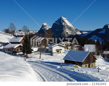 Winter morning in Stoos 21381045