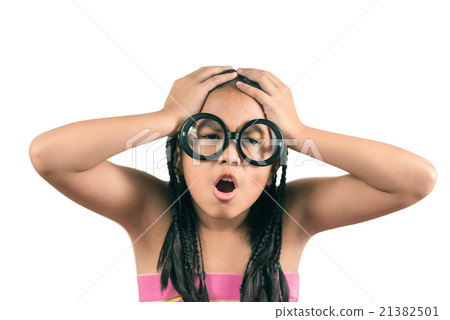 Cute little girl,dreadlocks hair style having a headache Cute little girl,dreadlocks hair style having a headache 21382501
