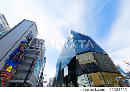 新的商業設施“東急廣場銀座”井上橋橋交叉口 新的商業設施“東急廣場銀座”井上橋橋交叉口 21385725