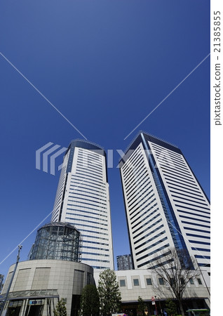 Toyosu city skyline 21385855