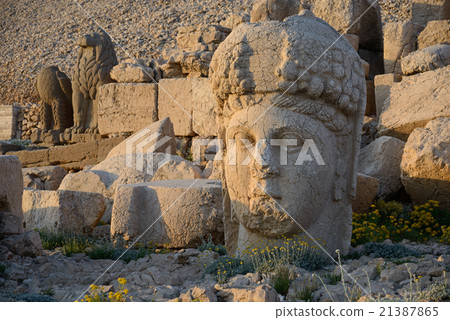 Stone Goddess head on Mount Nemrut 21387865