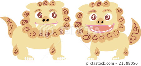 Okinawa Shisa illustration 21389050