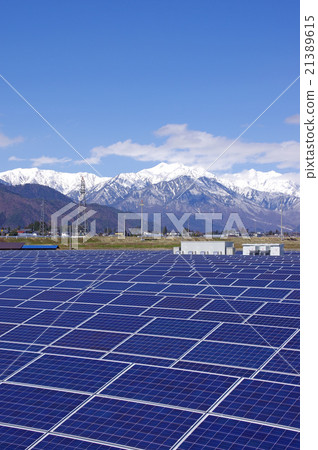 Solar power generation (mega solar power generation) 21389615