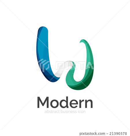 Vector ribbon logo Vector ribbon logo 21390378