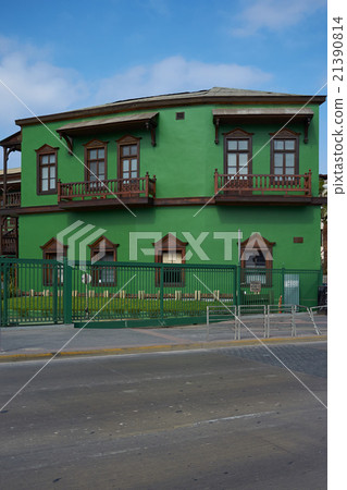 Colourful Railway Buildings Colourful Railway Buildings 21390814