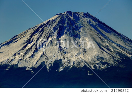從Misaka山/ Okutake看到的富士山山頂 21390822
