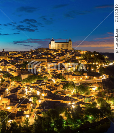 Panorama toledo dusk Panorama toledo dusk 21391510