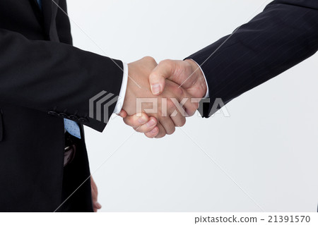 握手的兩個商人 21391570