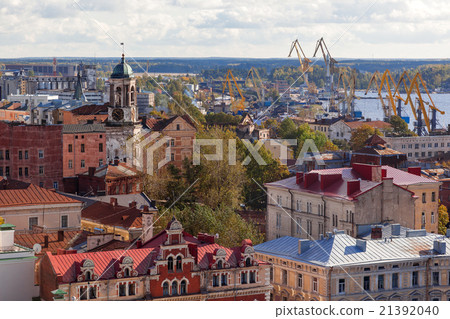 Vyborg (Viipuri), panorama view, Russia. 21392040