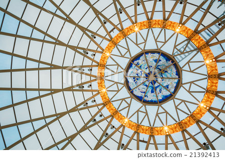 Hall inside dome of the Belarusian Museum Of The Hall inside dome of the Belarusian Museum Of The 21392413