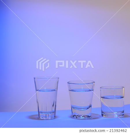three glasses drinking shot three glasses drinking shot 21392462