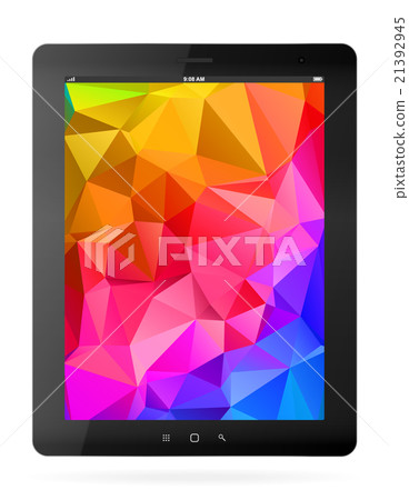 Vector tablet computer - Stock Illustration [21392945] - PIXTA