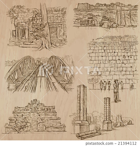 Architecture - hand drawn vector pack 21394112