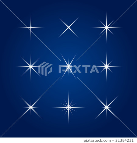 Highlight Star Vector Vector element - Flash, highlight, star. - Stock Illustration [21394231 ...