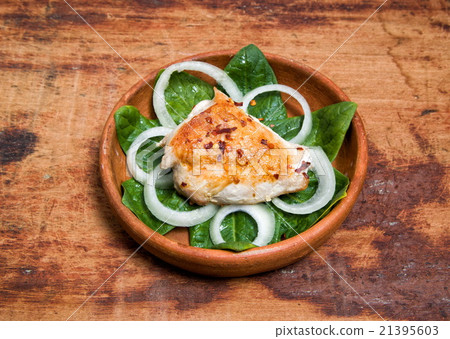 grilled chicken is served in a clay pot grilled chicken is served in a clay pot 21395603