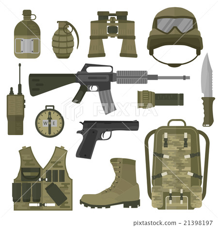 USA or NATO troop military army symbols vector USA or NATO troop military army symbols vector 21398197