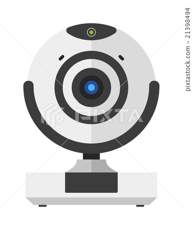 Web camera vector illustration - Stock Illustration [21398494] - PIXTA