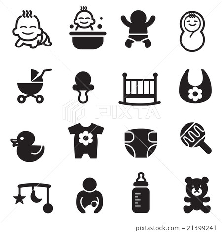 Basic Baby icons 21399241