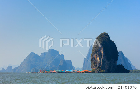 Koh Panyee, Fisherman village, Phang Nga, Thailand 21401076