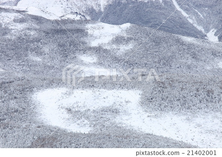 Yatsugatake山在冬天 21402001