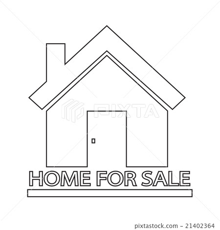 Home For Sale icon Illustration design Home For Sale icon Illustration design 21402364