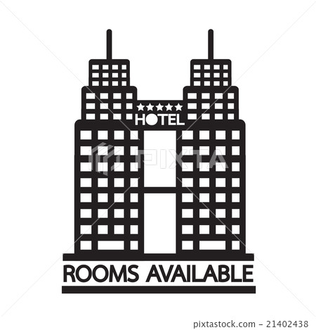 Hotel Rooms Available icon Illustration design 21402438