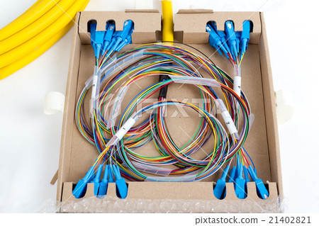 blue fiber optic SC connectors 21402821