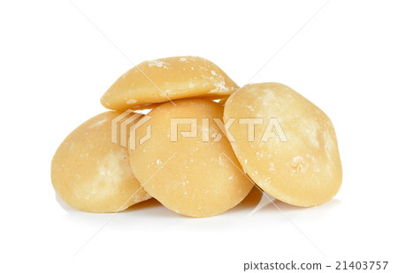 coconut sugar isolated on white background 21403757