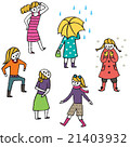 Various seasons and poses 21403932