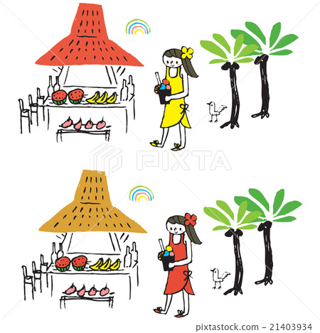 Girls tropical land Girls tropical land 21403934